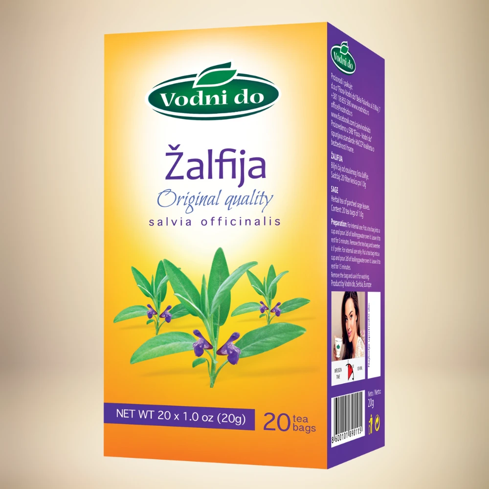 čaj žalfija vodni do